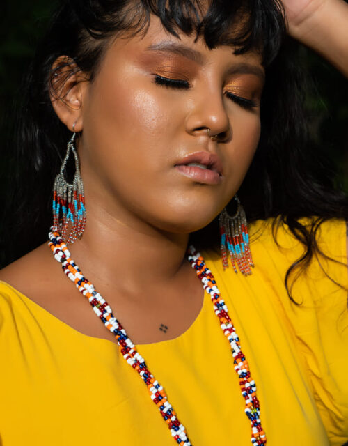 Brinco de Miçanga Arco - Taurepang