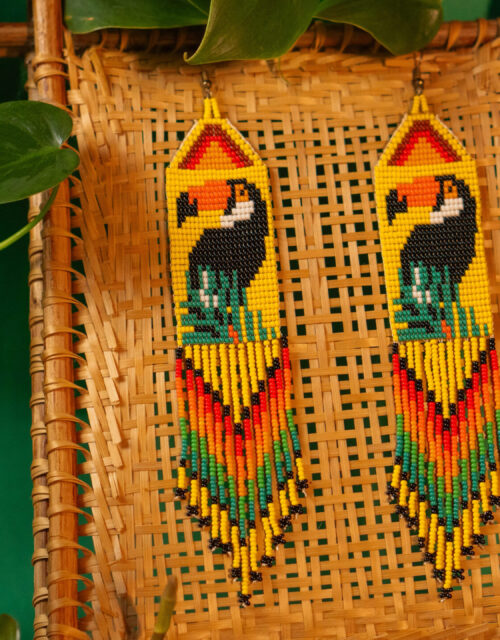 Brinco de Miçanga Tucano - Yekuana