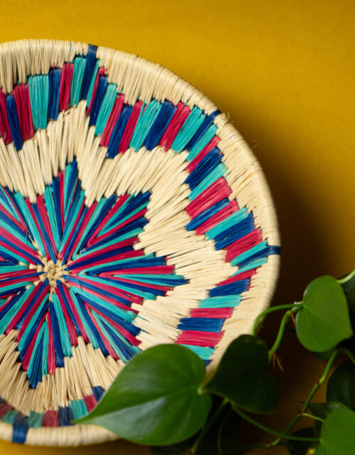 Cesto de Fibra de Buriti - Warao