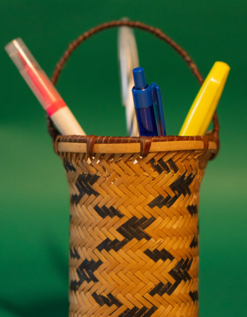 Porta Canetas em Fibra de Arumã - Taurepang