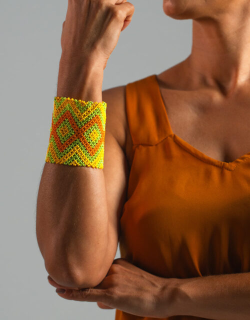 Pulseira de Miçanga - Wapichana. Cód. 63